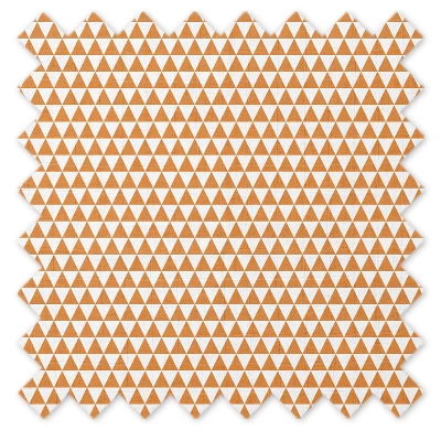 Bacati - Liam Orange Triangles Muslin 100 Percent Cotton Universal Baby US Standard Crib Or Toddler Bed Fitted Sheet 6 Bacati - Liam Orange Triangles Muslin 100 Percent Cotton Universal Baby US Standard Crib Or Toddler Bed Fitted Sheet - Image 4