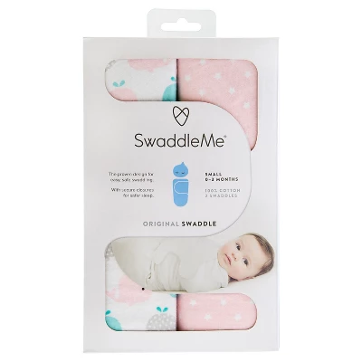 SwaddleMe Original Swaddle Wrap Newborn S/M - 2pk 3 SwaddleMe Original Swaddle Wrap Newborn S/M - 2pk