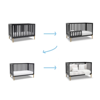 Delta Children Hendrix 4-in-1 Convertible Crib 5 Delta Children Hendrix 4-in-1 Convertible Crib - Image 3