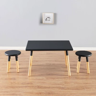 Kids' Dipped Table And Stool Set - ACEssentials 4 Kids' Dipped Table And Stool Set - ACEssentials - Image 2