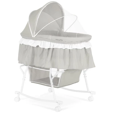 Dream On Me Lacy Portable 2-in-1 Bassinet, Black 13 Dream On Me Lacy Portable 2-in-1 Bassinet, Black - Image 11
