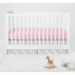 Bacati - Botanical Floral Birds Pink Multicolor 6 Pc Crib Bedding Set With Long Rail Guard Cover 15 Bacati - Botanical Floral Birds Pink Multicolor 6 Pc Crib Bedding Set With Long Rail Guard Cover -Baby Products GUEST e2c13fb5 2778 410b ac58 8ec7a0c1fa21