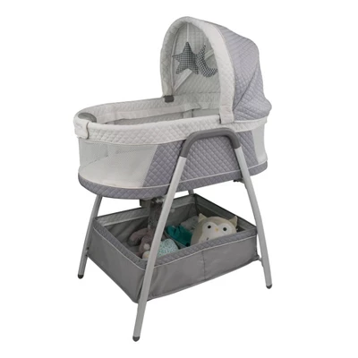 TruBliss Journey 2-in-1 Bassinet - Light Gray 4 TruBliss Journey 2-in-1 Bassinet - Light Gray - Image 2