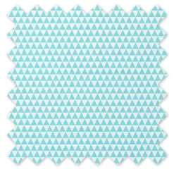 Bacati - Liam Aqua Triangles Muslin 100 Percent Cotton Universal Baby US Standard Crib Or Toddler Bed Fitted Sheet -Baby Products GUEST e81d097c 1f52 4426 bafe 5cb22daefa88