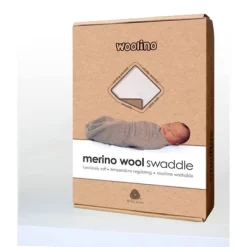 Woolino Swaddle Blanket, Merino Wool, Newborn To 3 Months, Beige -Baby Products GUEST e84b68e4 bb7f 49aa 8cc3 96d05c26d0d5