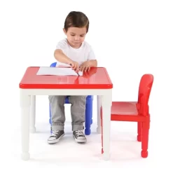 3pc 2 In 1 Square Activity Table With 2 Chairs Blue/Red - Humble Crew 13 3pc 2 In 1 Square Activity Table With 2 Chairs Blue/Red - Humble Crew -Baby Products GUEST ea1f4954 4746 4741 9367 4e173501e29d