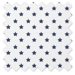 Bacati - Stars Navy Ikat Muslin 4 Pc Toddler Bedding Set -Baby Products GUEST ea29e3cd 6ed2 401f a10e 3a91ea5e52c8