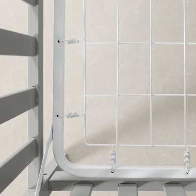 Cotton Candy Baby Crib 4 Heights With Toddler Rail - Soft Gray - South Shore 6 Cotton Candy Baby Crib 4 Heights With Toddler Rail - Soft Gray - South Shore - Image 4