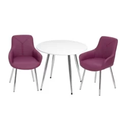 Kids' Table With 2 Modern Upholstered Chairs - Gift Mark -Baby Products GUEST ee1ec094 c5c1 4d4a 9e3a 5ffbcca41e19
