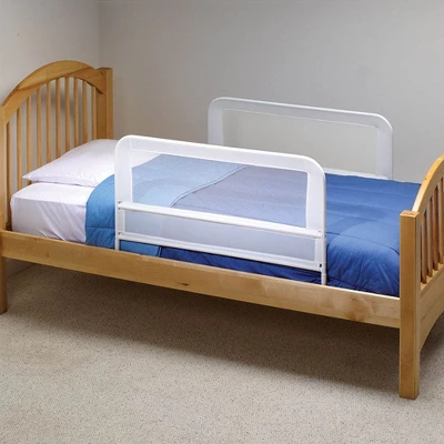 KidCo Mesh And Steel Double Pack Telescopic Child Bed Rail Guard, White (2 Sets) 5 KidCo Mesh And Steel Double Pack Telescopic Child Bed Rail Guard, White (2 Sets) - Image 3