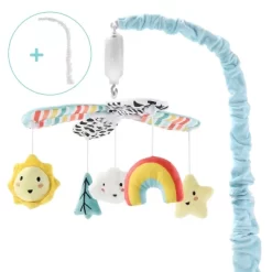 The Peanutshell Blue Look Up Musical Mobile For Boys And Girls -Baby Products GUEST eff35056 5956 4b25 ab22 13952c42c107