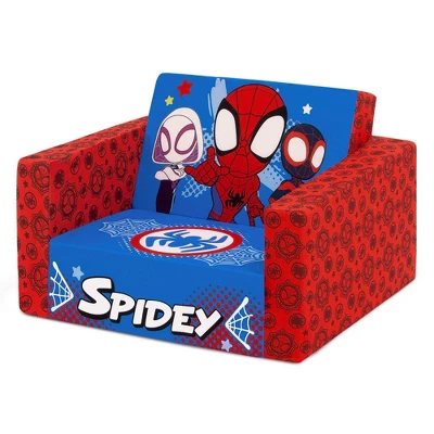 Delta Children Marvel Spidey And His Amazing Friends Kids' 2-in-1 Convertible Cozee Flip-Out Chair 7 Delta Children Marvel Spidey And His Amazing Friends Kids' 2-in-1 Convertible Cozee Flip-Out Chair - Image 5