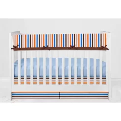 Bacati - Mod Sports Blue Orange Chocolate 11 Pc Crib Bedding Set With Long Rail Guard Cover -Baby Products GUEST f22a6b57 d344 46b8 a647 f9d5805d8d08 1