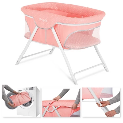 Dream On Me Traveler Portable, Lightweight And Breathable Mesh Design, Easy To Clean And Fold Baby Bassinet - Carry Bag Included 10 Dream On Me Traveler Portable, Lightweight And Breathable Mesh Design, Easy To Clean And Fold Baby Bassinet - Carry Bag Included - Image 8