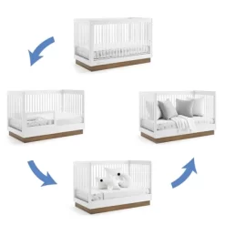 Delta Children James Acrylic 4-in-1 Convertible Crib - Greenguard Gold Certified 13 Delta Children James Acrylic 4-in-1 Convertible Crib - Greenguard Gold Certified -Baby Products GUEST f36cbdc9 db20 4ad1 b228 9aecd6a36380