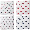 Bacati - Little Sailor Blue/Navy/Red Boys Muslin Swaddling Blankets Set Of 4 -Baby Products GUEST f4a7bb4f 4f73 4088 b8bb bedbe3b7e9e7
