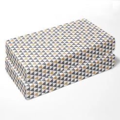 Bacati - Woodlands Forest Animals Beige/Grey 10 Pc Crib Bedding Set With 2 Crib Fitted Sheets -Baby Products GUEST f5653638 7dcd 4b18 ba80 10f7c2102e67