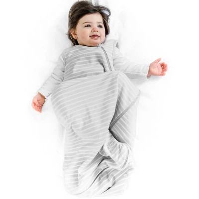 Woolino 4 Season Basic Baby Swaddle Wrap, Merino Wool, Birch Gray, 0-6 Months 4 Woolino 4 Season Basic Baby Swaddle Wrap, Merino Wool, Birch Gray, 0-6 Months - Image 2
