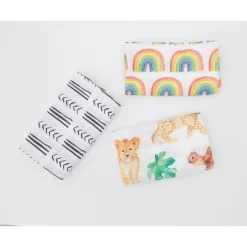 STINA & MAE Mudcloth Organic Cotton Baby Blanket - Snuggle