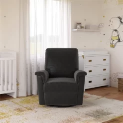 Baby Relax Terrin Swivel Glider Recliner Distressed Faux Leather -Baby Products GUEST faaf3da9 f275 4c2b afe0 65f95032d7a8