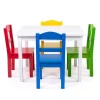 5pc Kids' Wood Table And Chair Set - Humble Crew -Baby Products GUEST fbf8c5ec f1e8 479d bbca a63440365df6