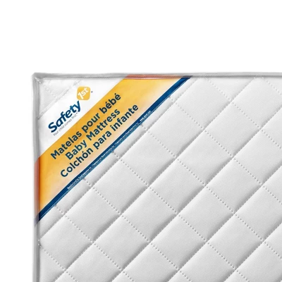 Safety 1st Little Snuggles Deluxe Dual 2-in-1 Baby Crib And Toddler Mattress 3 Safety 1st Little Snuggles Deluxe Dual 2-in-1 Baby Crib And Toddler Mattress