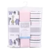 Hudson Baby Infant Girl Quilted Cotton Swaddle Wrap 3pk, Pink Safari, 0-3 Months -Baby Products GUEST fc72c847 b0b7 4dbc 932c 0461731d6e17